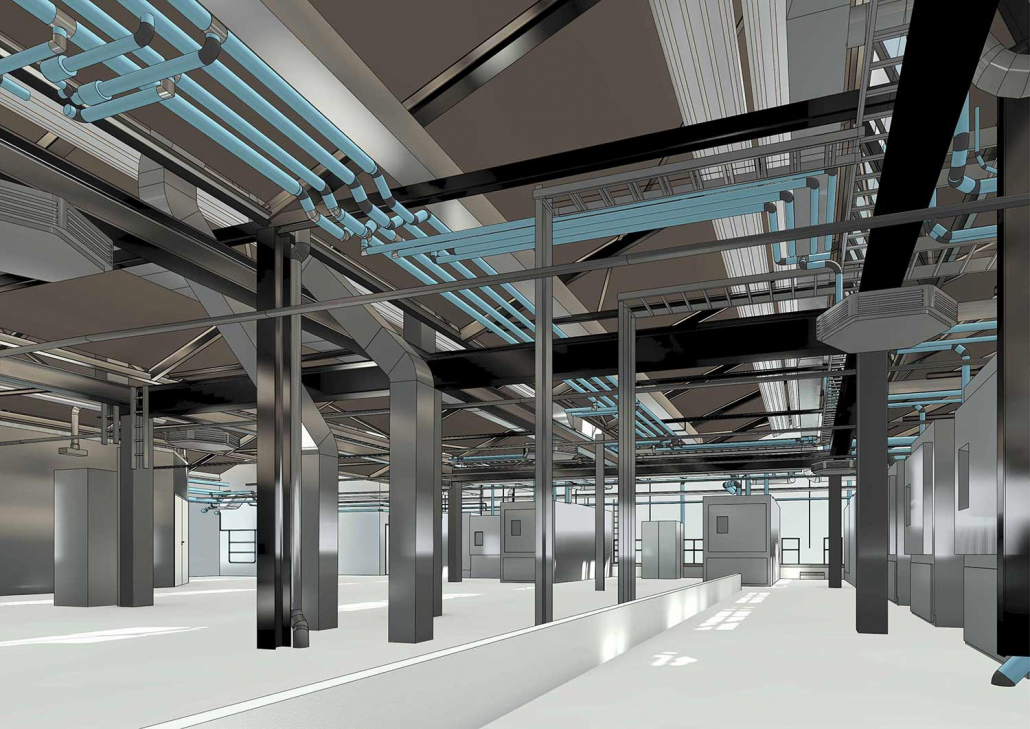 SCAN2BIM - Punktwolke zu BIM-Modell