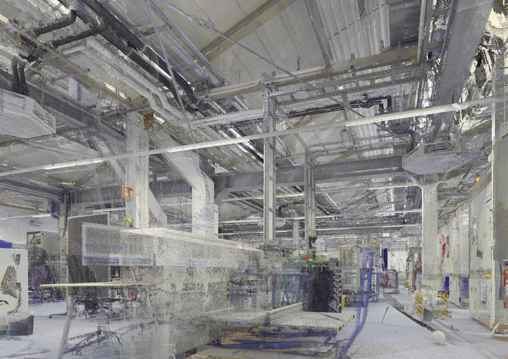 SCAN2BIM - Punktwolke zu BIM-Modell