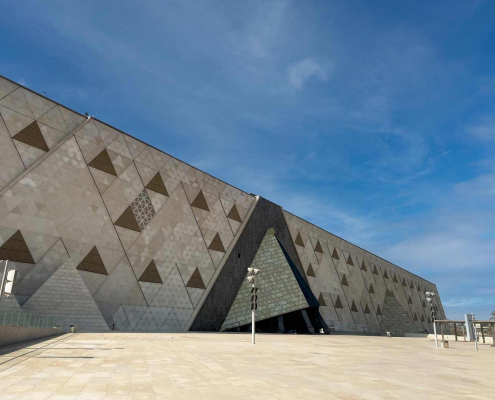 Grand Egyptian Museum Eingang