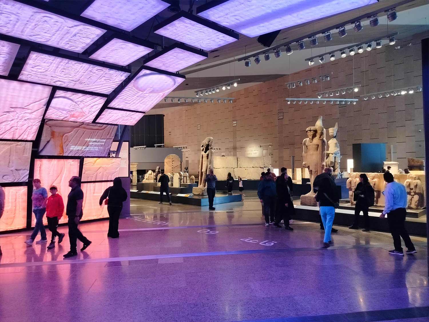 Grand Egyptian Museum Hauptgalerien